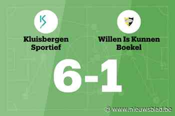 Kluisbergen Sportief B overklast WIK Boekel