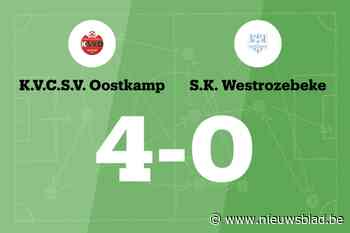 SV Oostkamp B te sterk voor SK Westrozebeke