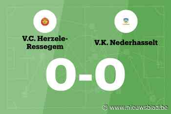 Doelpuntloos gelijkspel tussen VC Herzele-Ressegem B en VK Nederhasselt B