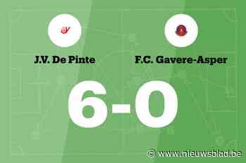 JV De Pinte overklast FC Gavere-Asper