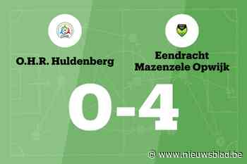 Mazenzele Opwijk B verzekert de overwinning al in de eerste helft tegen OHR Huldenberg