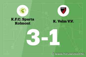 Sp. Kolmont maakt einde aan slechte reeks door zege tegen Velm
