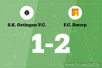 Dworp B wint van Oetingen B