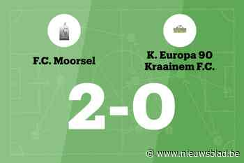 Sterke eerste helft tegen Kraainem B levert Moorsel B zege op