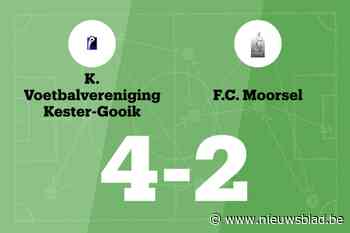 Jacobs leidt Kester-Gooik B naar zege tegen Moorsel