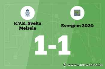 Hebberecht redt punt voor Evergem 2020 tegen Svelta Melsele