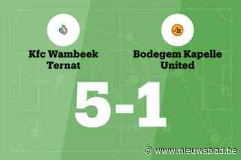 Wambeek Ternat B wint spektakelwedstrijd van BOKA United B