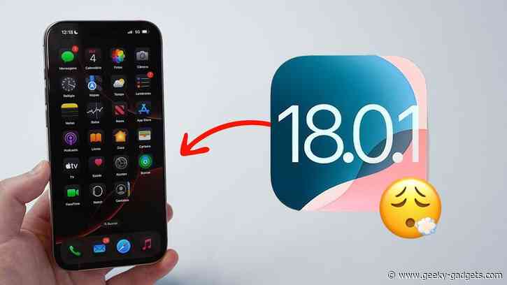 iOS 18 Bugs Driving You Crazy? The iOS 18.0.1 Update is the FIX!