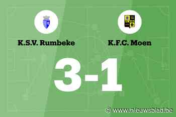 SV Rumbeke verslaat FC Moen en blijft winnen
