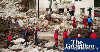 Flash floods and landslides hit parts of Bosnia, killing at least 16