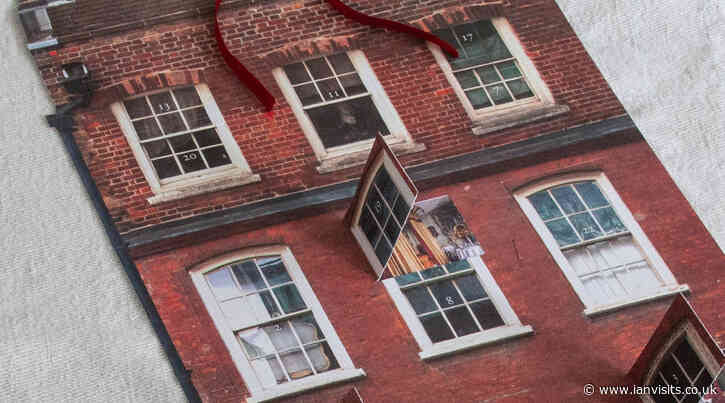 Dennis Severs House selling a massive Advent Calendar for Christmas