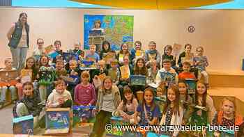 Abschluss der Leseaktion: Nagolder Kinder sind   heiß aufs  Lesen