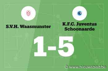 Juventus Schoonaarde B wint spektakelwedstrijd van SVH Waasmunster