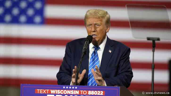 Trump ramps up his campaign in Wisconsin, where a Republican win could knock out Democrats