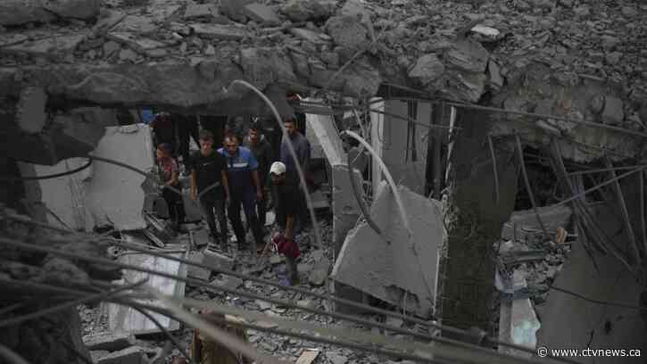 A strike on a mosque kills 19 as Israel bombards northern Gaza and southern Beirut