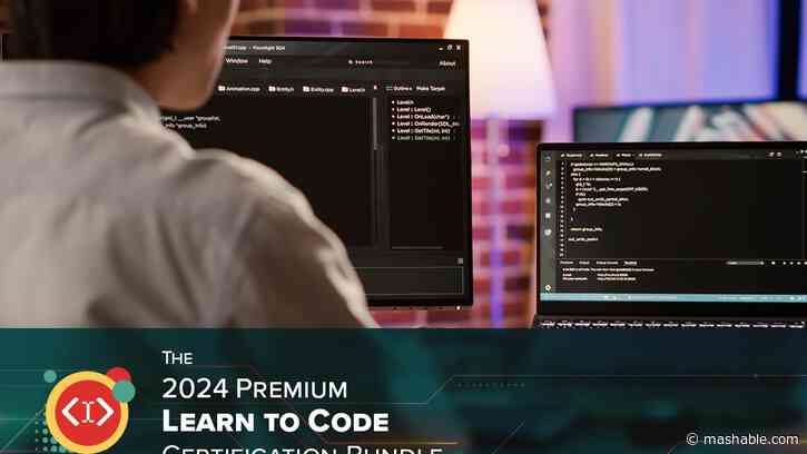 Get a $40 learn-to-code package and master the tech of tomorrow, from Python to AI