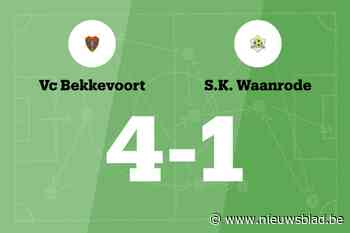 Bekkevoort te sterk voor Waanrode