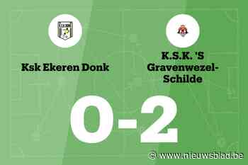 S Gravenwezel-Schilde B maakt het verschil in de tweede helft tegen Ekeren Donk