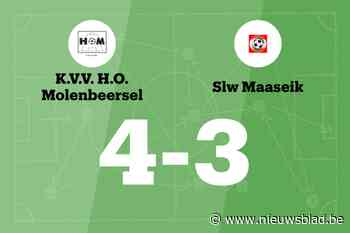 Brebels maakt er drie voor Molenbeersel in wedstrijd tegen SLW Maaseik B