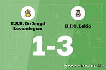 Zes opeenvolgende overwinningen voor KFC Eeklo na 1-3 tegen KSK Lovendegem