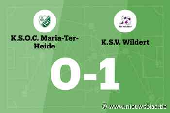 Perianez Bolanos is goud waard voor Wildert tegen Maria-ter-Heide