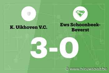 Uikhoven verslaat Schoonbeek-Beverst B en blijft winnen