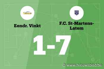 FC Latem B overklast Eendracht Vinkt