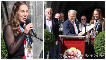 Emotionen, Jubel und eine Überraschung: 300 Fans feiern „Gold-Svenja“ in Wasserburg