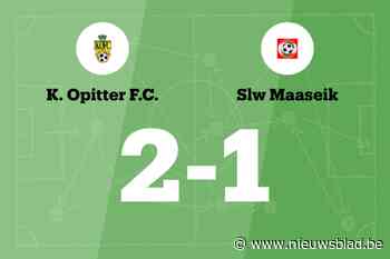 Opitter wint met doelpunt verschil tegen SLW Maaseik