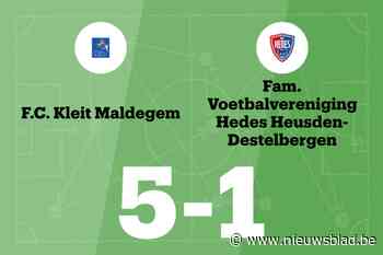 Demeyer scoort drie keer, FC Kleit verslaat KFV Hedes