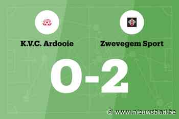 Zwevegem Sport te sterk voor VC Ardooie
