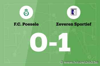Maes is goud waard voor Zeveren Sportief tegen FC Poesele
