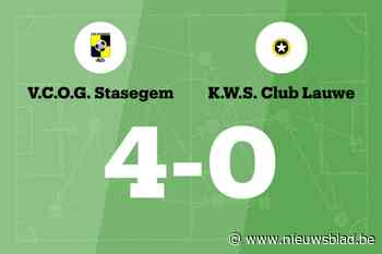 OG Stasegem boekt overtuigende zege tegen WS Lauwe B