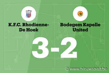 Rode-de-Hoek verslaat BOKA United en blijft winnen