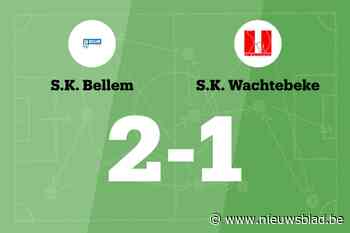 SK Bellem wint met doelpunt verschil tegen SK Wachtebeke