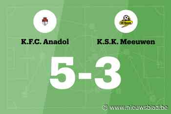 Zege Anadol tegen Meeuwen