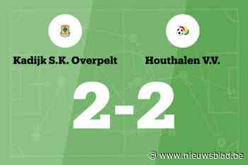 Winnende reeks van Kadijk eindigt na wedstrijd tegen Houthalen VV
