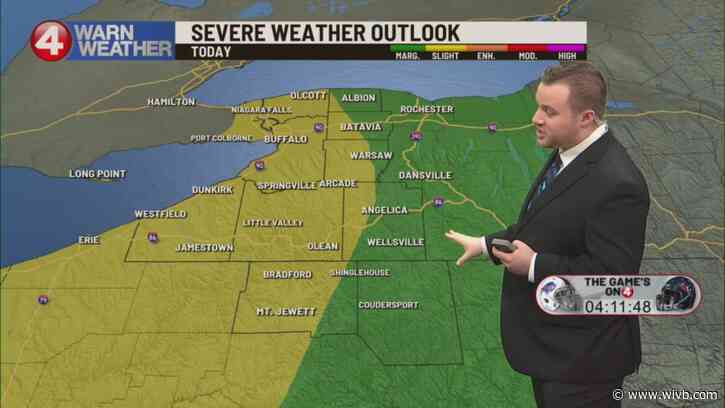 Severe T-storm watch for parts of WNY until 11 p.m.