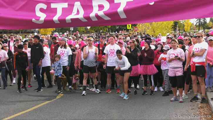 Thousands run to raise funds and awareness for breast cancer research at CIBC Run for a Cure