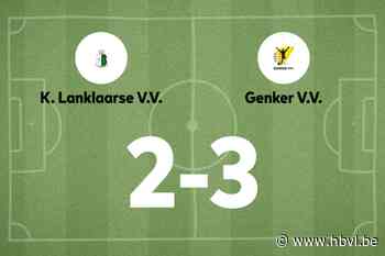 Zege voor Genk VV B in uitwedstrijd tegen Lanklaar