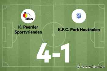 Peer SV wint thuis van Park Houthalen B