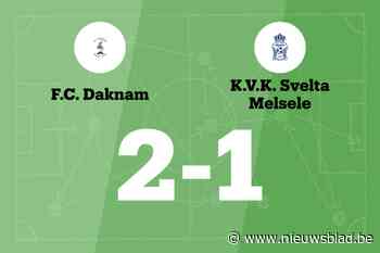 FC Daknam in tweede helft voorbij Svelta Melsele B