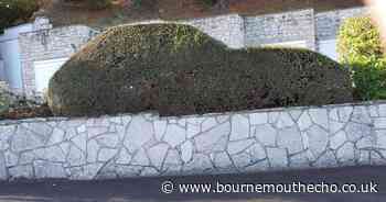 Eye-catching Aston Martin sculpture parks in Sandbanks