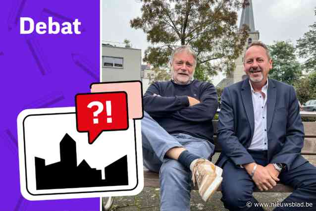 GEMEENTEDUEL. “Als in een gezin met vier kinderen altijd dezelfde alles beslist, blijft de rest niet content”: Luc Van Hove en Johan Steylaerts in duel