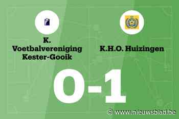 Winnende reeks van Kester-Gooik eindigt na wedstrijd tegen Huizingen