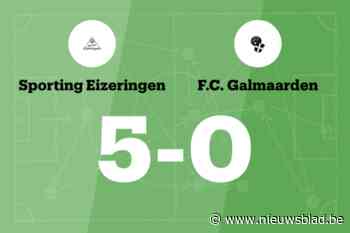 Eizeringen verslaat Galmaarden B en blijft winnen