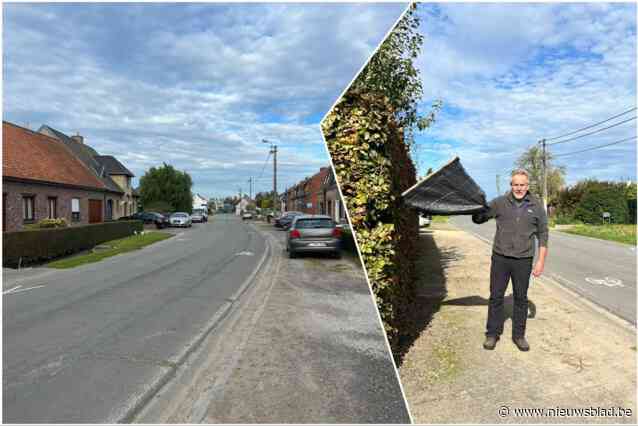 Bewoners hangen zwarte vlaggen uit tegen onteigeningen voor veiligere straat: “Deze oplossing is buiten proportie”