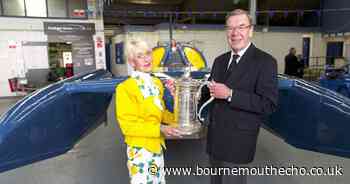 Bluebird K7 reunited with World Water Speed Trophy