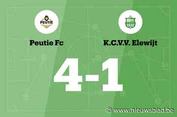 El Mengad scoort twee keer voor FC Peutie in wedstrijd tegen Elewijt B