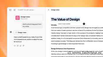 ChatGPT krijgt betere interface om aan teksten of code te werken